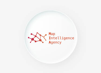 MIA map intelligence agency Logo