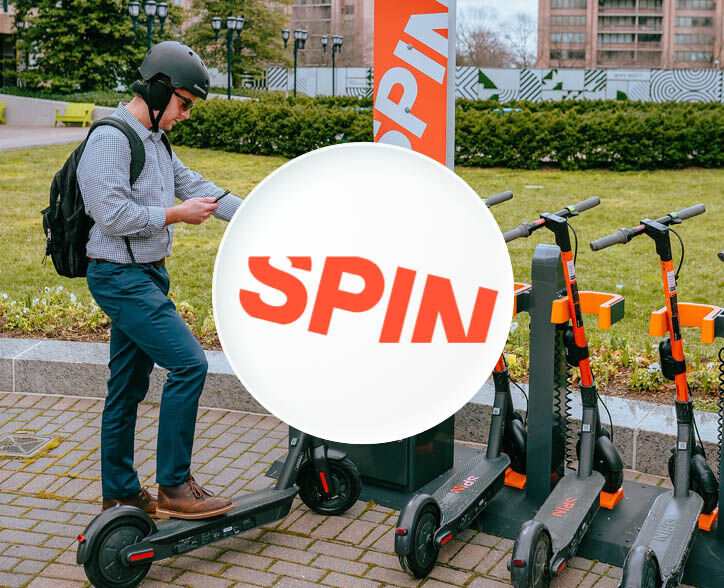 Spin Logo and Image