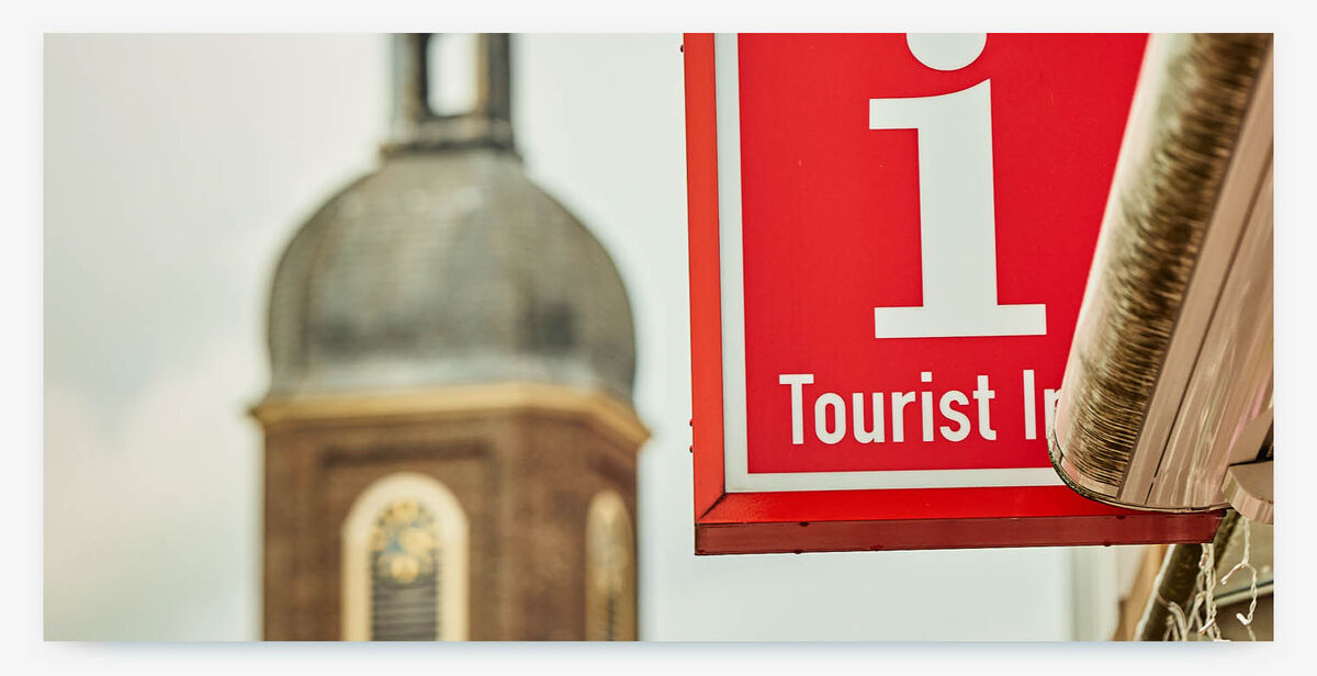 Touristinformation at Münster